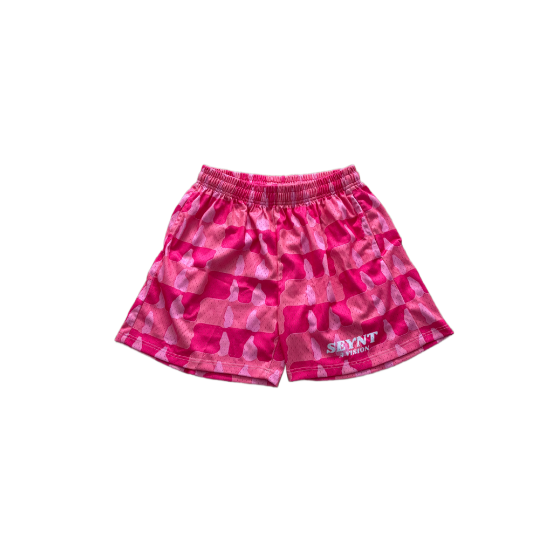 SEYNT CAMO SHORT [ROSE]